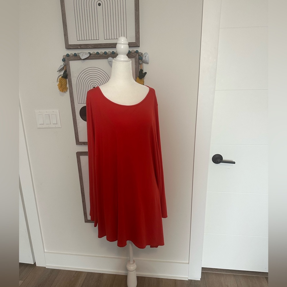 Eileen Fisher Woman Long Sleeve Top - size 2X